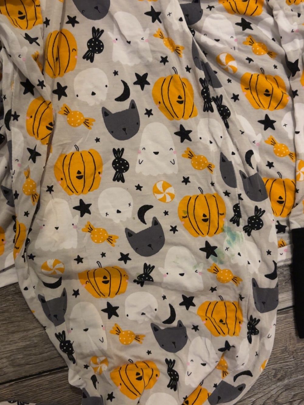 Little Sleepies Boo Crew Halloween Pajama Set Size L/XL - Picture 5 of 8